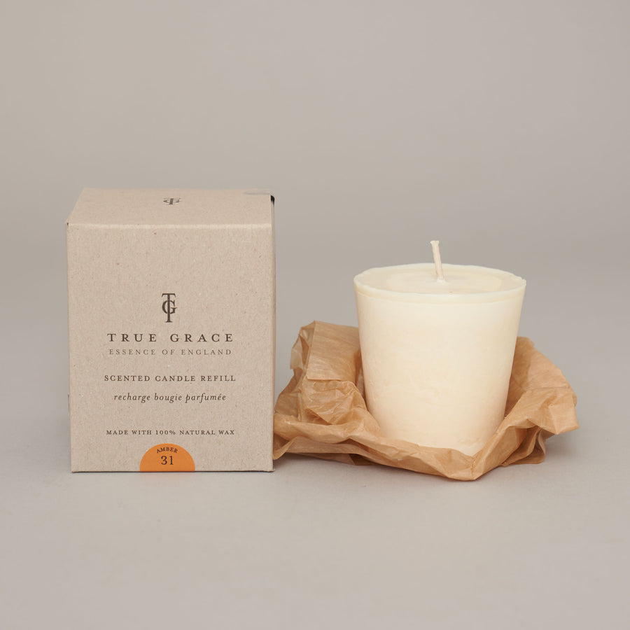 Amber Classic Candle Refill — Manor Collection Collection | True Grace