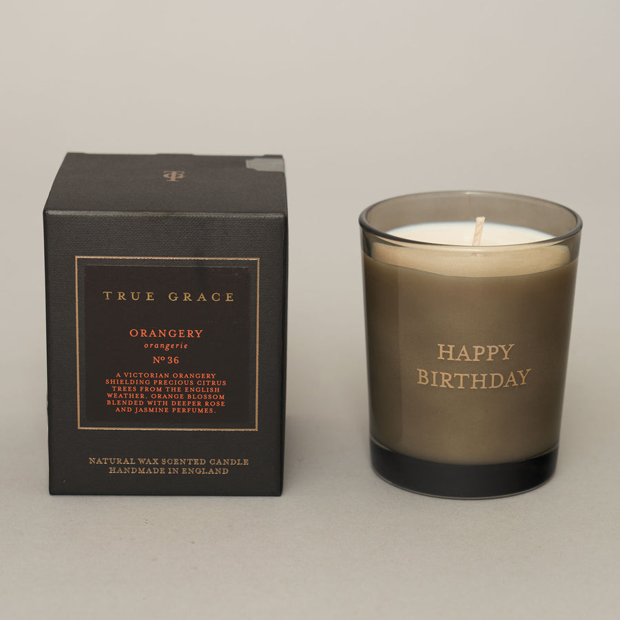 Personalised  - Engraved Orangery Classic Candle — Manor Collection Collection | True Grace