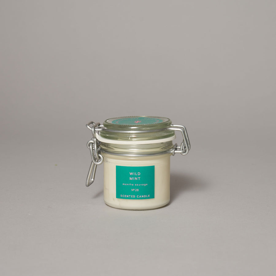 Wild Mint Small Kitchen Jar Candle — Walled Garden Collection Collection | True Grace