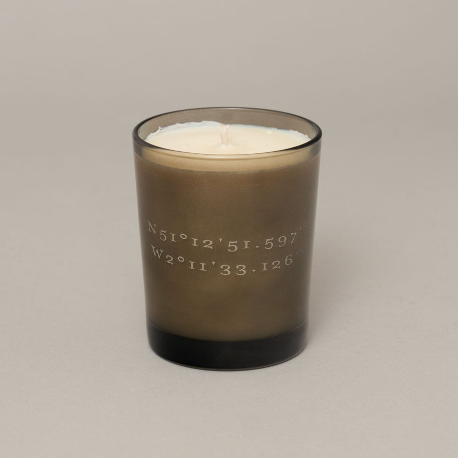 Personalised  - engraved amber classic candle | True Grace