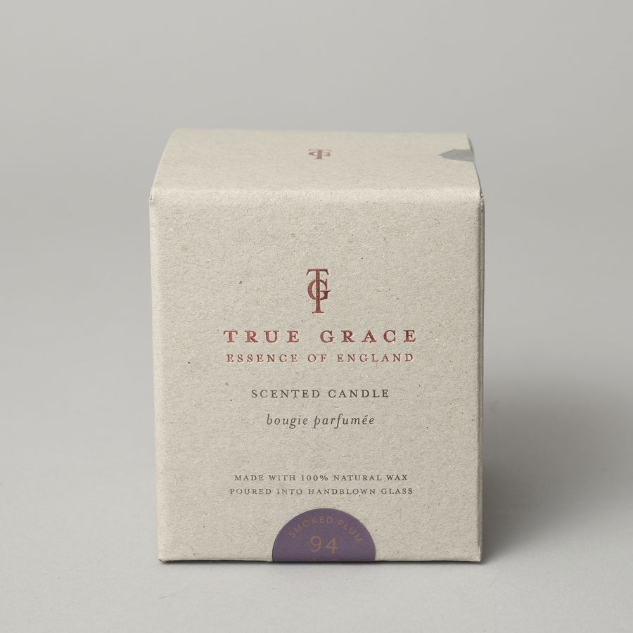 Smoked plum medium candle | True Grace