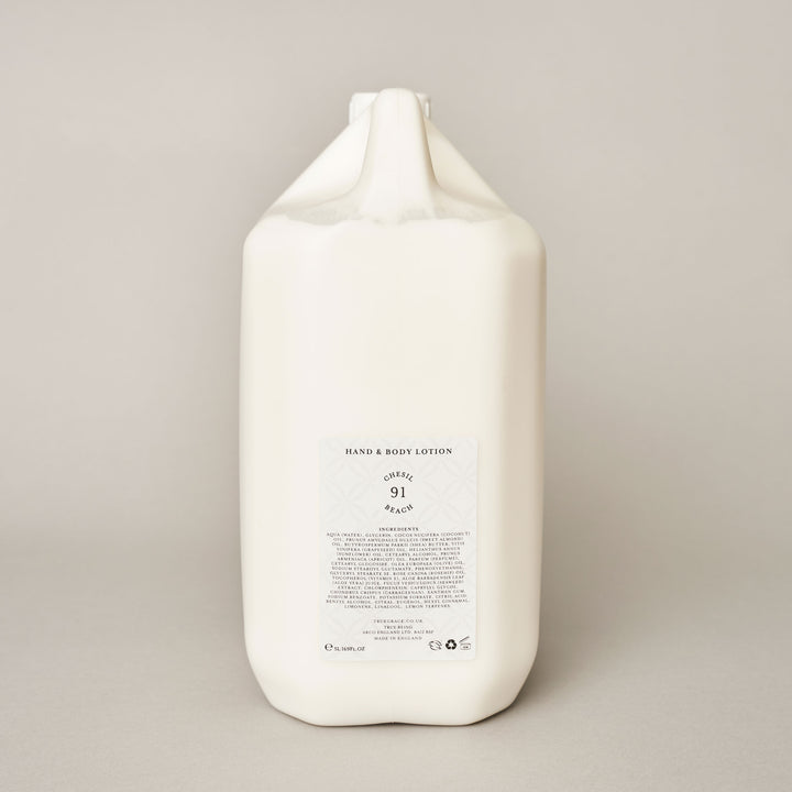 Chesil Beach 5 Litre Hand & Body Lotion Refill