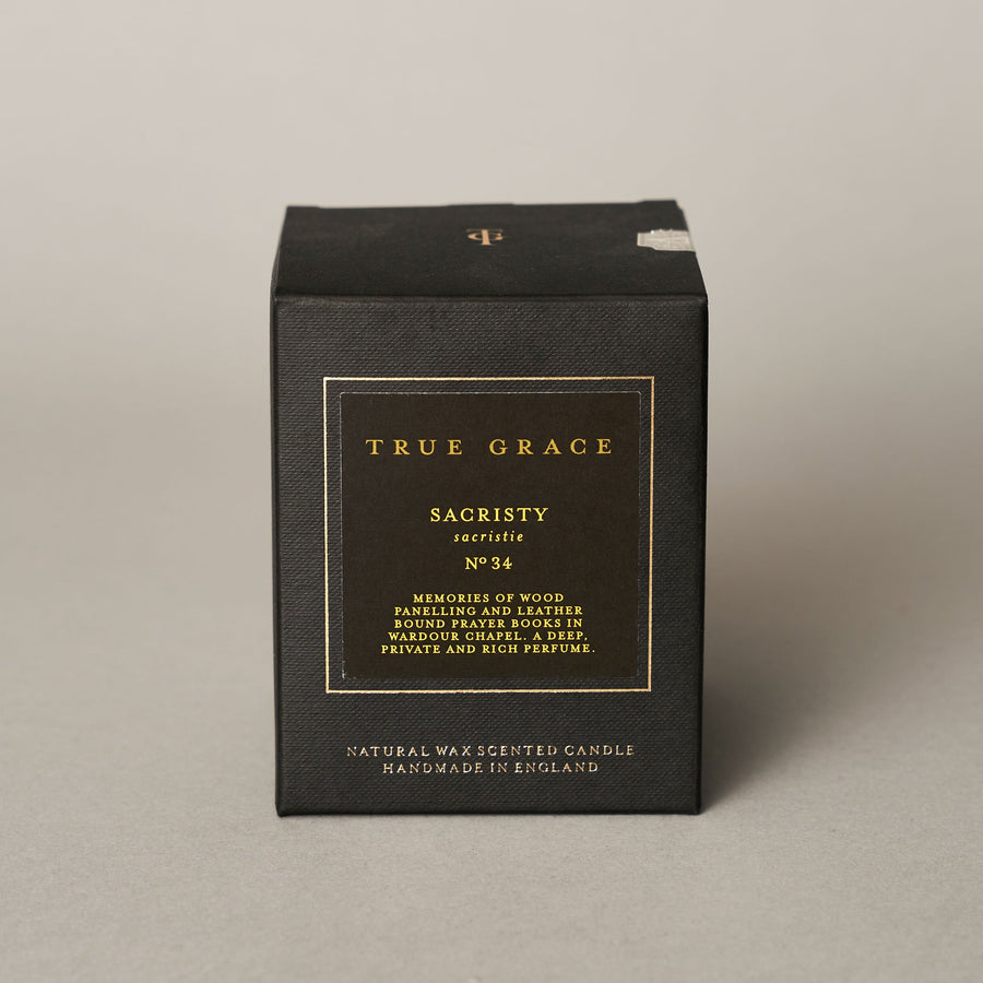 Personalised - Engraved Sacristy Classic Candle — Manor Collection Collection | True Grace