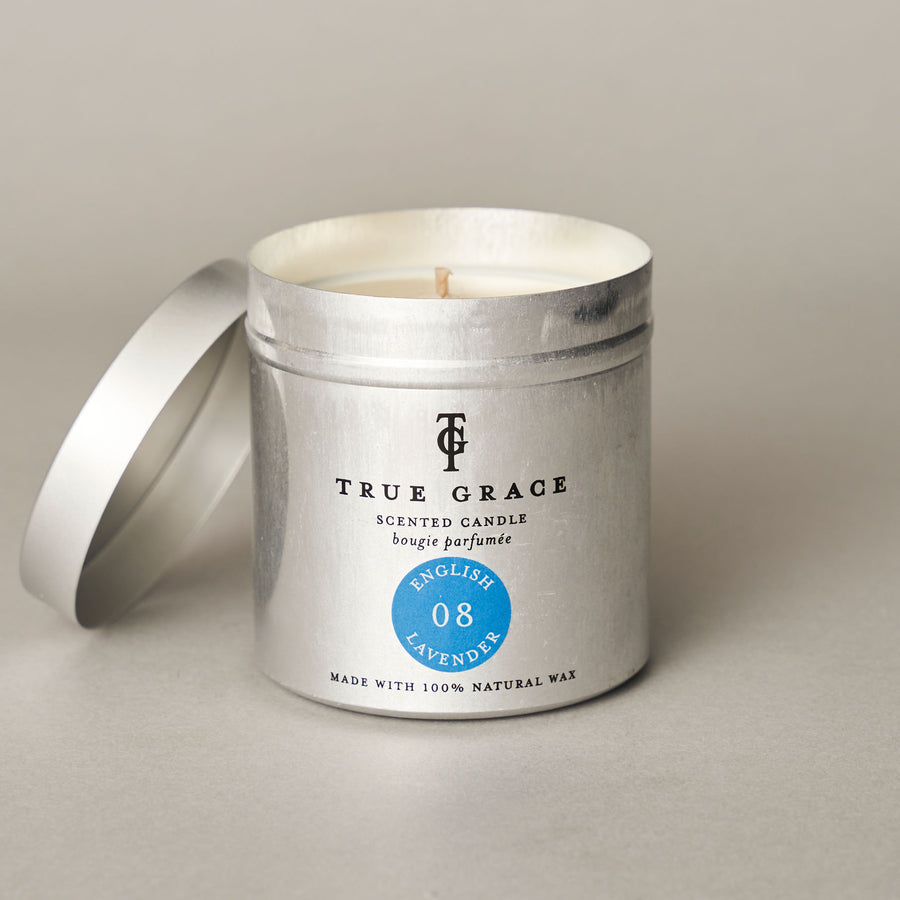 English Lavender Tin Candle — Walled Garden Collection Collection | True Grace