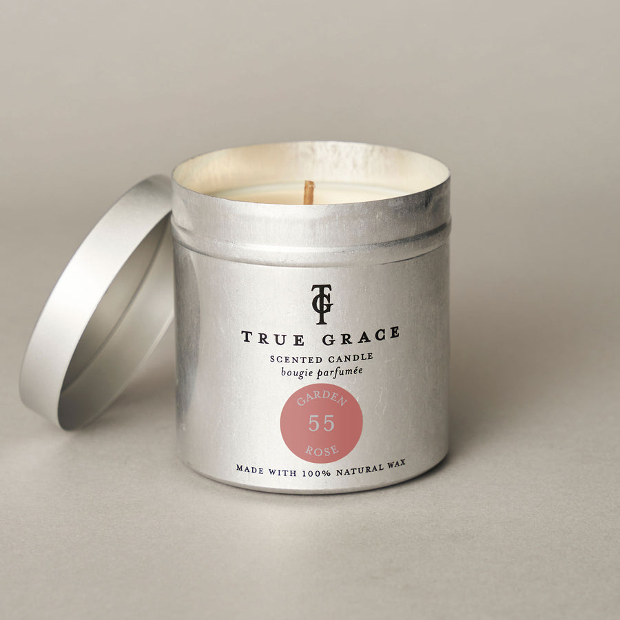 Garden Rose Tin Candle — Walled Garden Collection Collection | True Grace