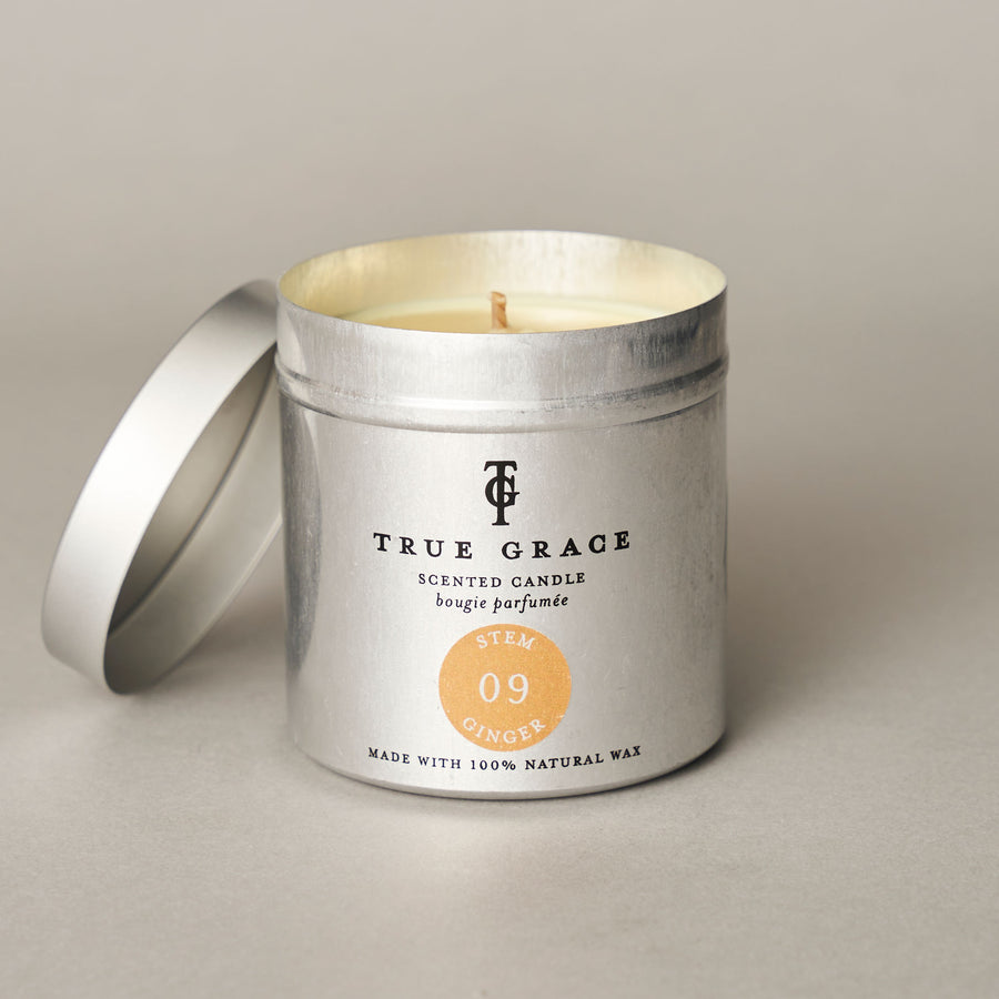 Stem ginger tin candle | True Grace
