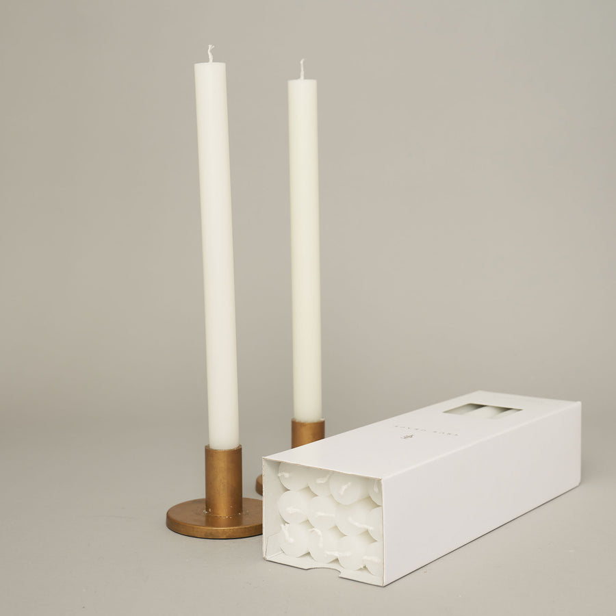 White box of 12 dining candles | True Grace