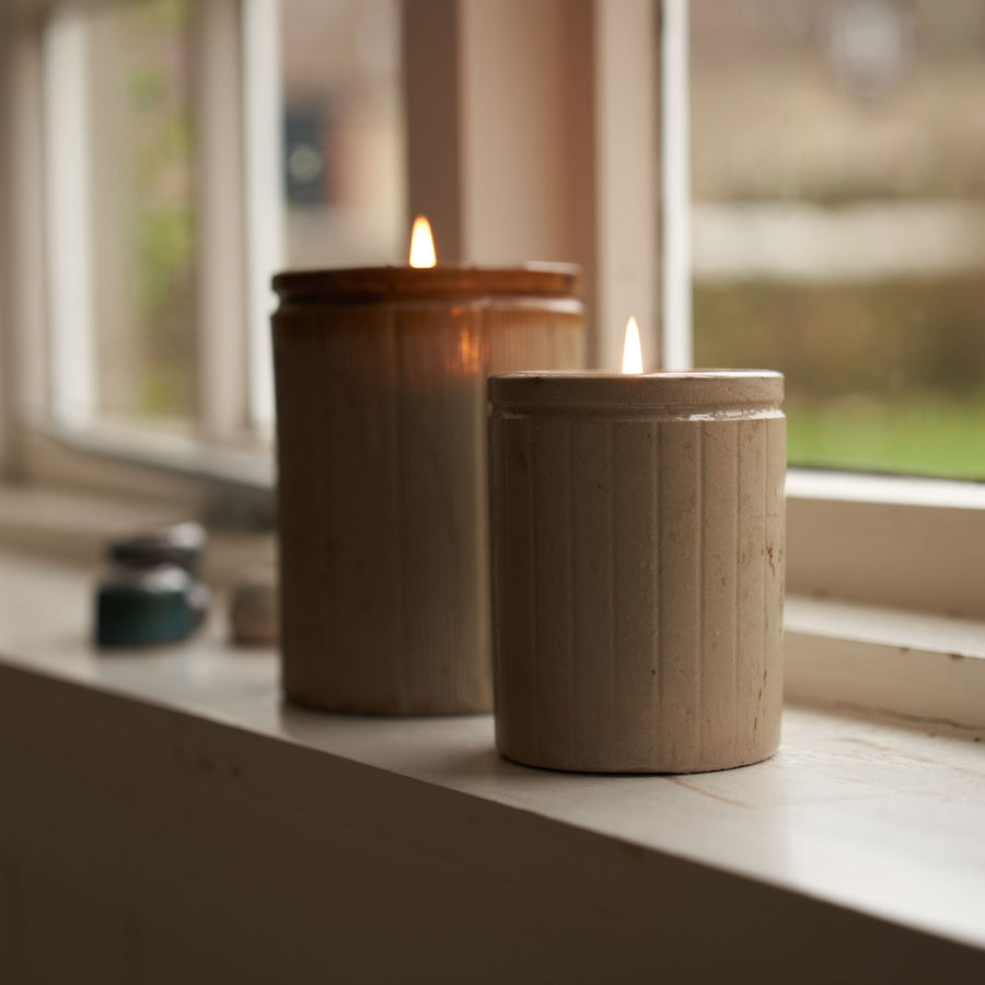 Medium Ceramic Candle Pot —  Collection | True Grace