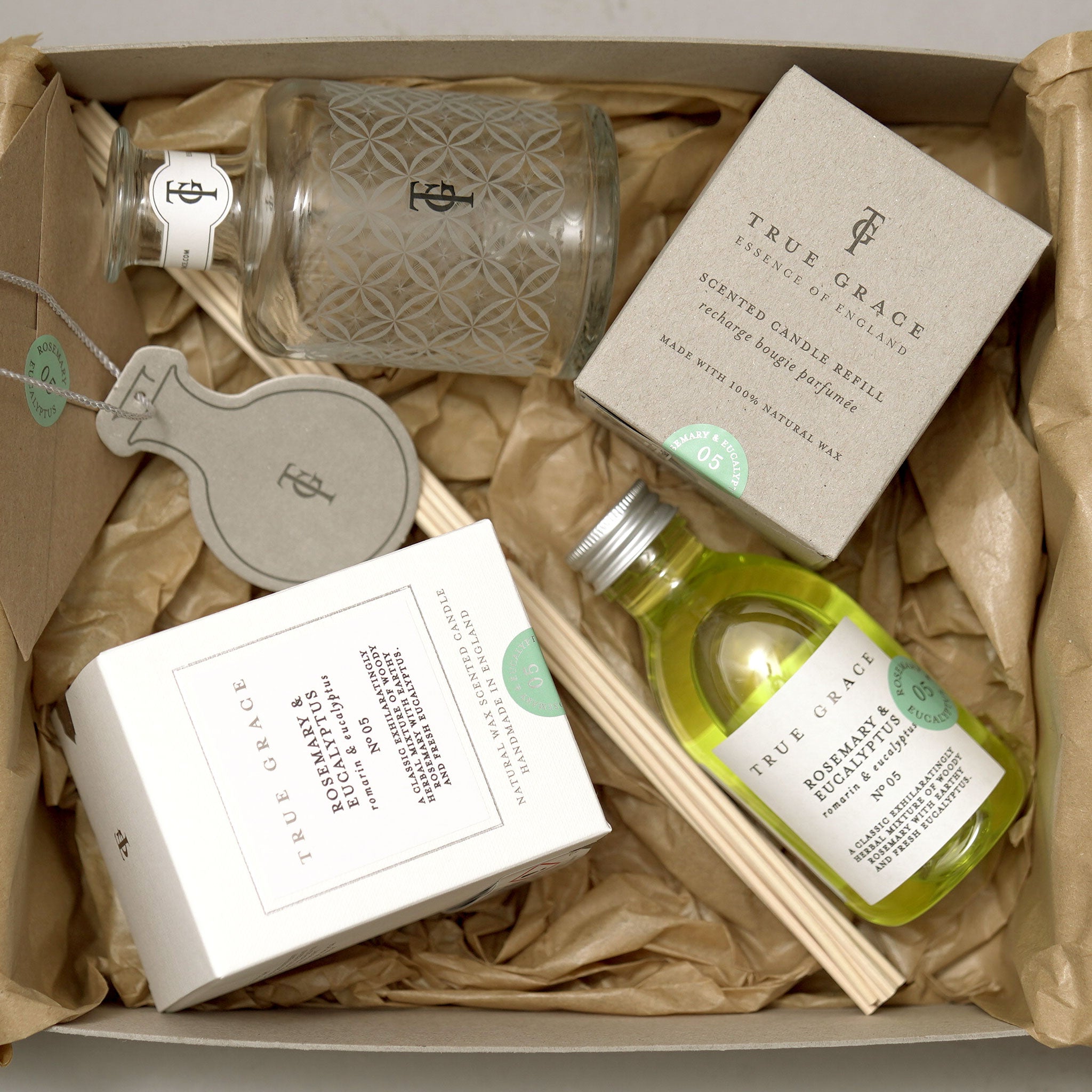 送料込＊新品＊TRUE GRACE CLASSIC キャンドルset 英国製 Gift Sets | True Grace