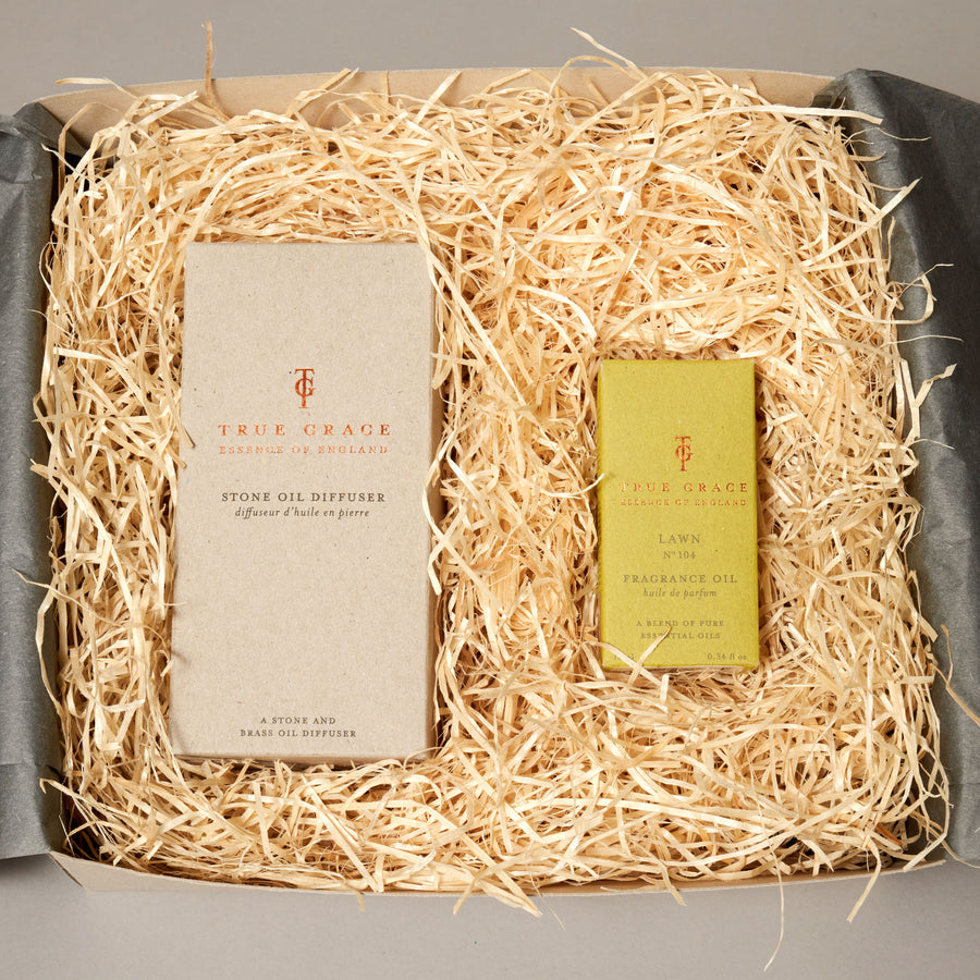 Lawn Oil Burner Gift Set — Functional Fragrances Collection | True Grace