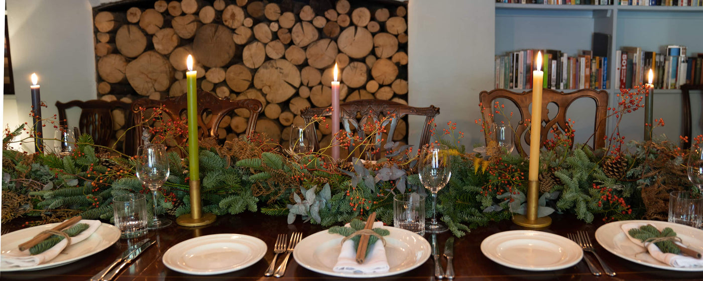 - Styled with Our Woodland Walk Dining Candle Set