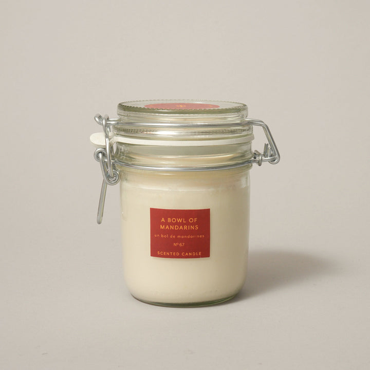 A Bowl of Mandarins Large Kitchen Jar Candle