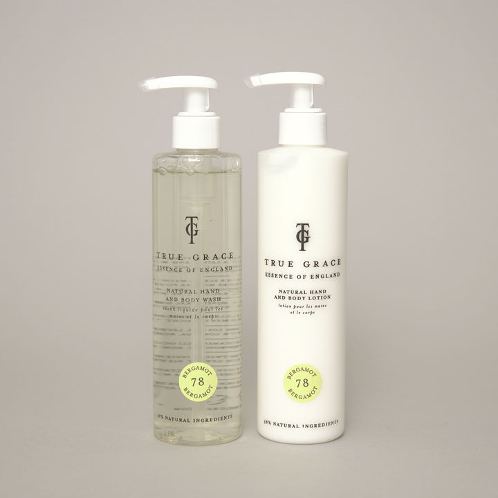 Bergamot Hand Wash & Lotion Set