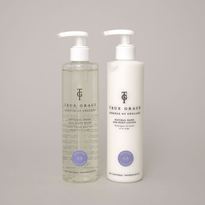 🎁 English Lavender Hand Wash & Lotion Set (100% off)