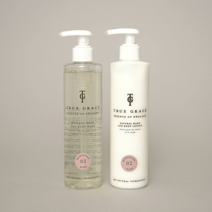 Moroccan Rose Hand Wash & Lotion Set