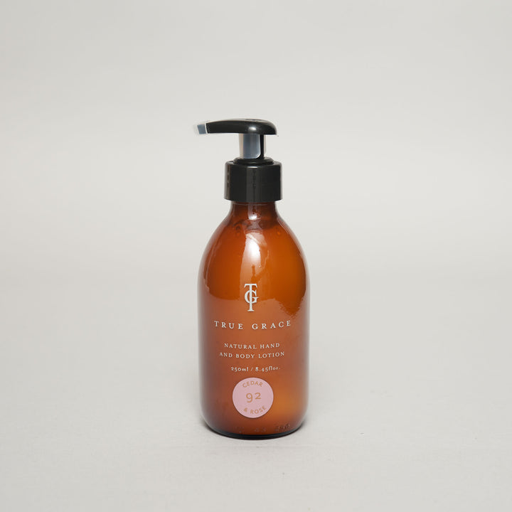 Cedar & Rose 240ml Hand & Body Lotion