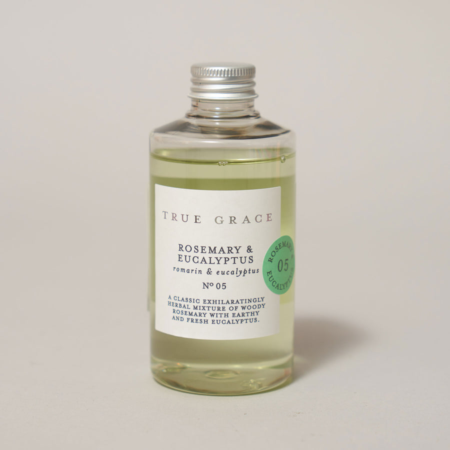 Rosemary & eucalyptus 200ml room diffuser refill | True Grace