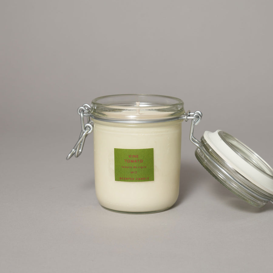 Vine Tomato Large Kitchen Jar Candle — Walled Garden Collection Collection | True Grace