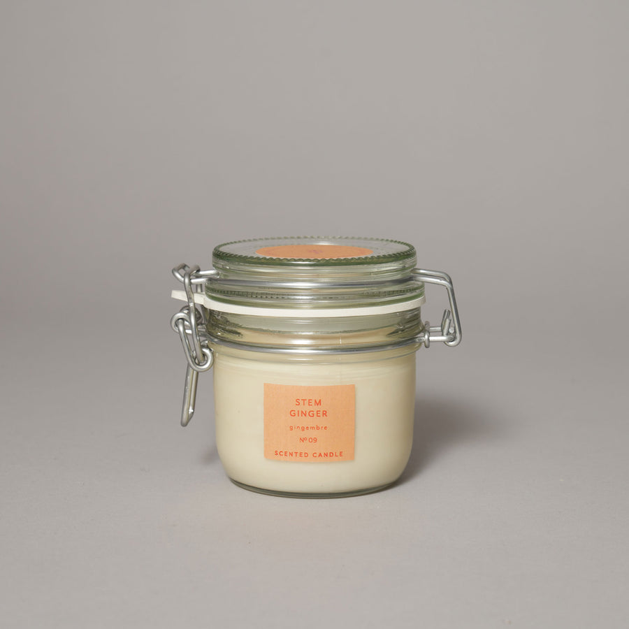 Stem ginger medium kitchen jar candle | True Grace