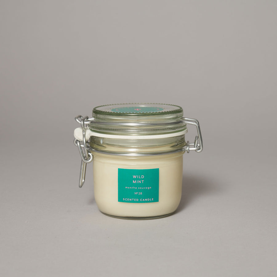 Wild Mint Medium Kitchen Jar Candle — Walled Garden Collection Collection | True Grace