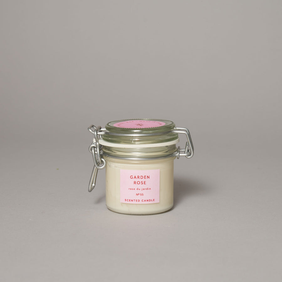Garden Rose Small Kitchen Jar Candle — Walled Garden Collection Collection | True Grace