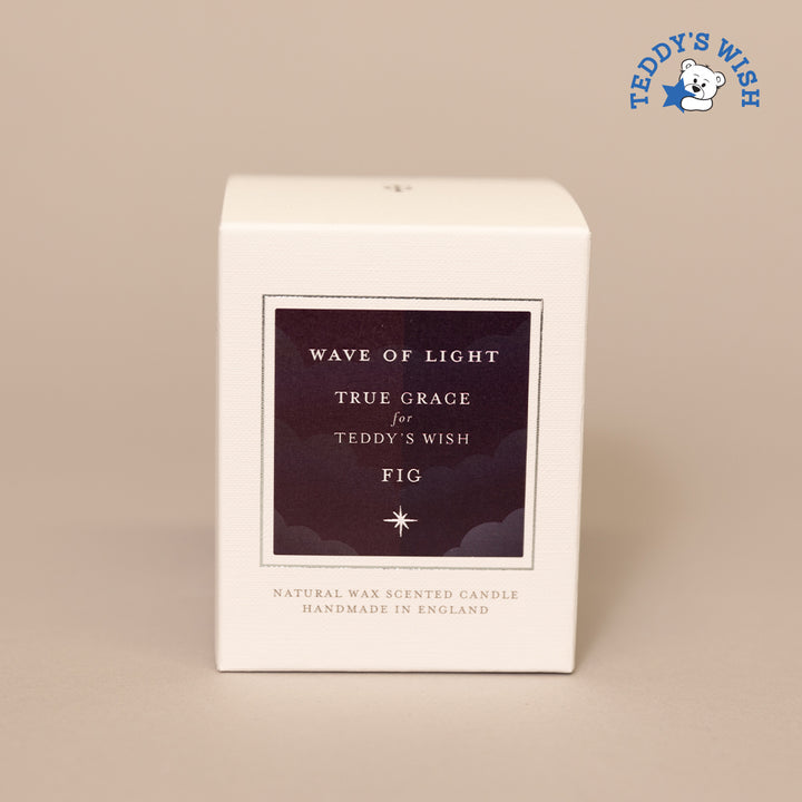 Wave of Light Fig Candle