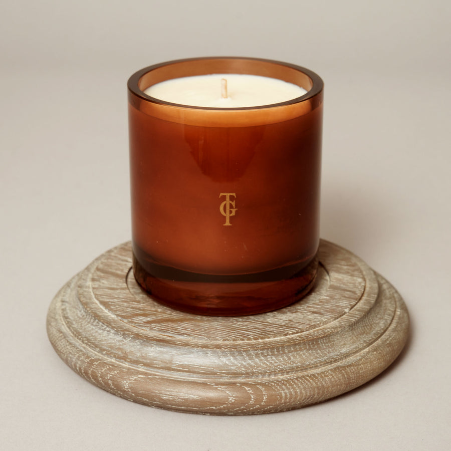 Large Oak Candle Plinth — Candles & Accessories Collection | True Grace
