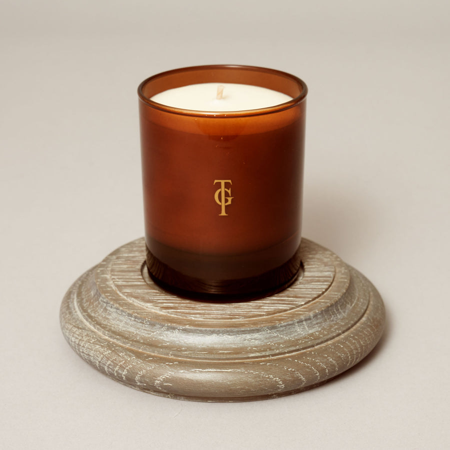 Small Oak Candle Plinth — Candles & Accessories Collection | True Grace