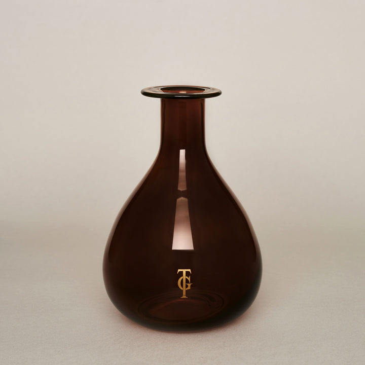 Amber Teardrop 1,500ml Glass Diffuser Bottle