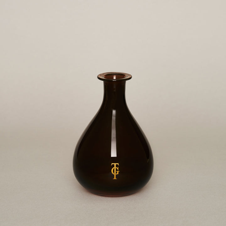 Amber Teardrop 500ml Glass Diffuser Bottle