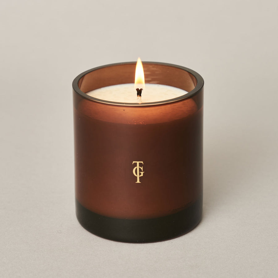 Personalised ~ Engraved Smoked Plum Medium Candle — Burlington Collection Collection | True Grace