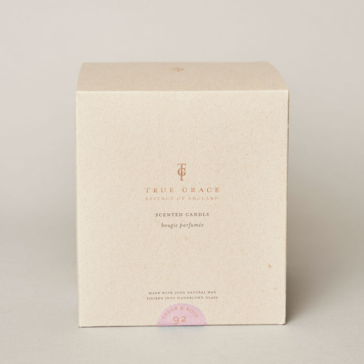 Cedar & Rose Large Candle