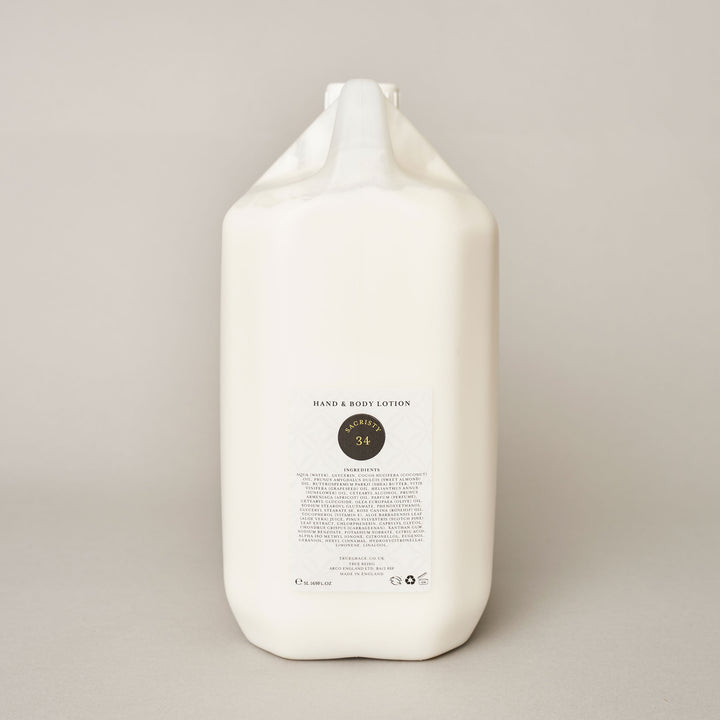 Sacristy 5 Litre Hand & Body Lotion Refill