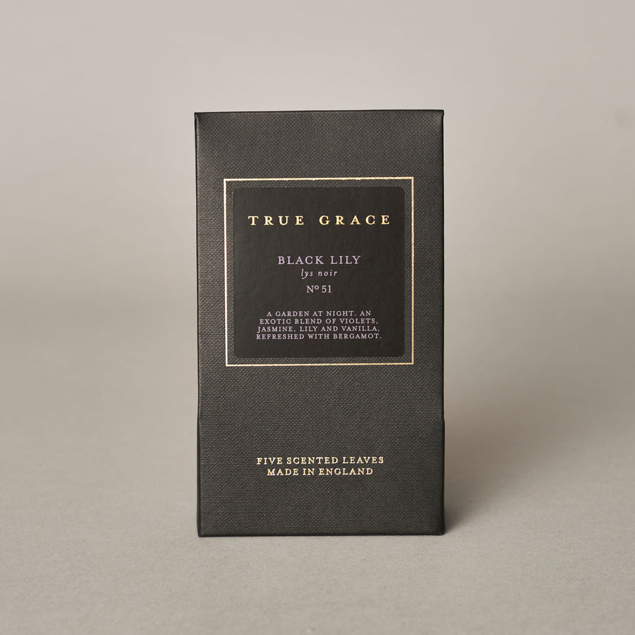 Black lily scented leaves | True Grace