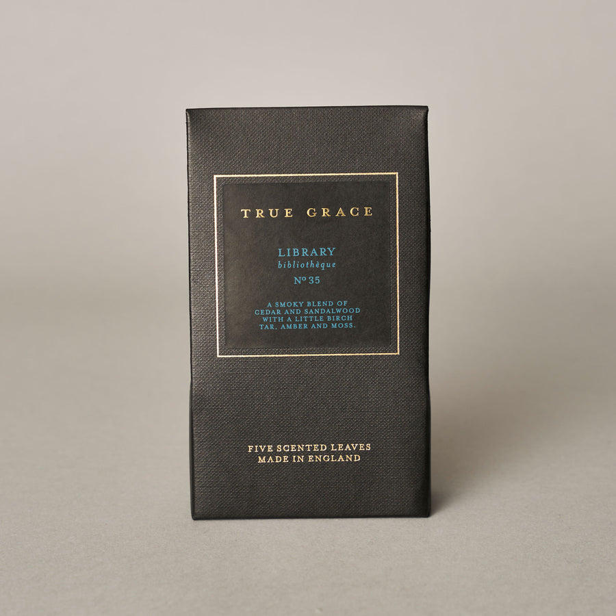 Library scented leaves | True Grace