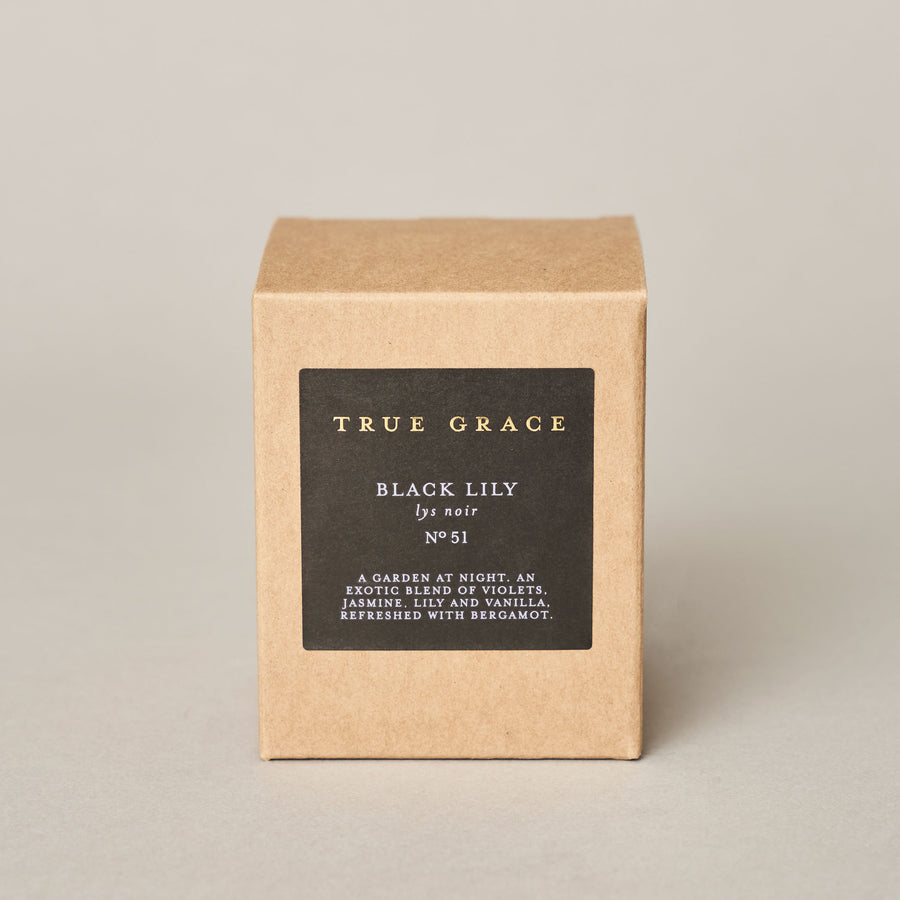 Black lily 20cl candle | True Grace
