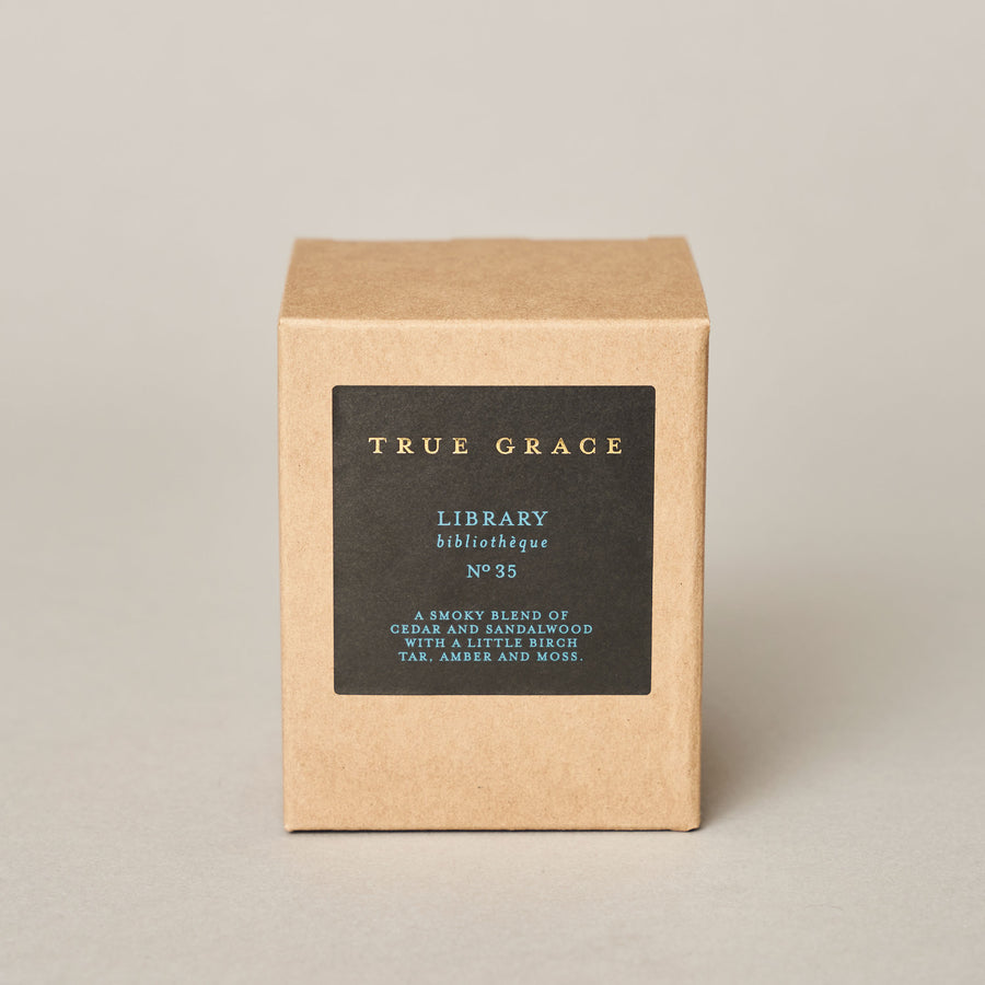 Library 20cl candle | True Grace