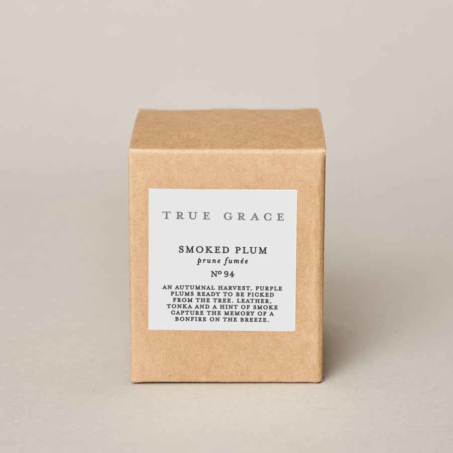 Smoked plum 20cl candle | True Grace