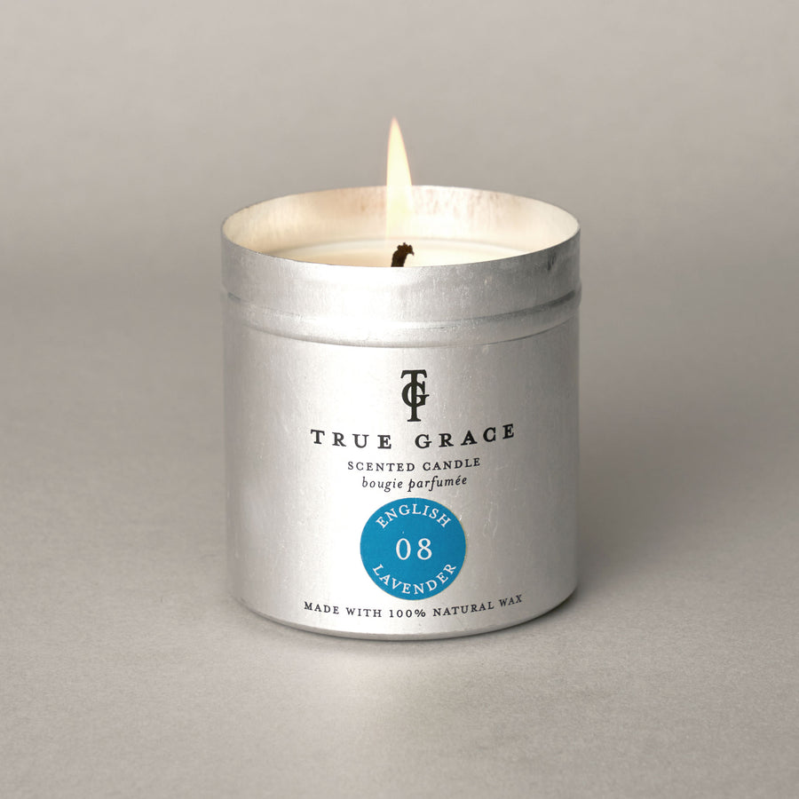 English Lavender Tin Candle — Walled Garden Collection Collection | True Grace