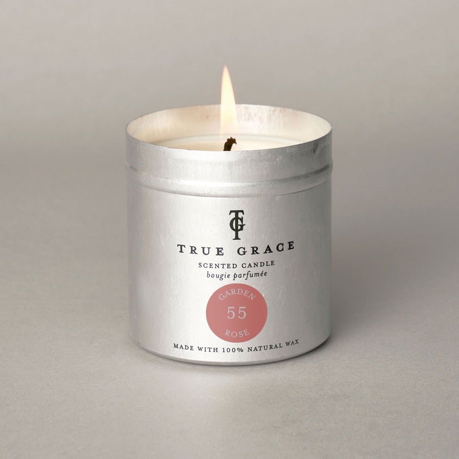 Garden Rose Tin Candle — Walled Garden Collection Collection | True Grace