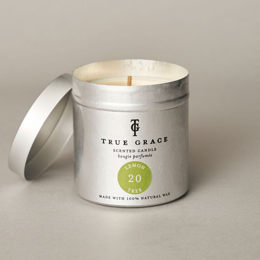 Lemon tree tin candle | True Grace