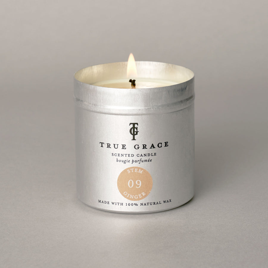 Stem Ginger Tin Candle — Walled Garden Collection Collection | True Grace