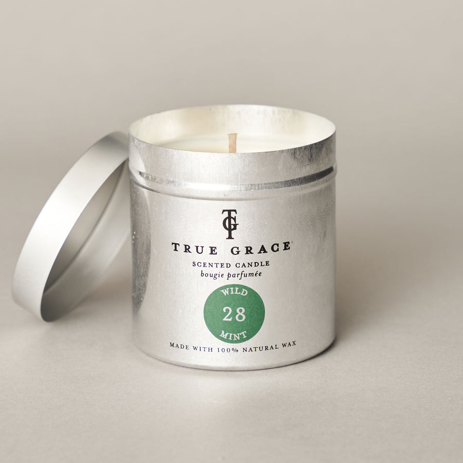 Wild mint tin candle | True Grace