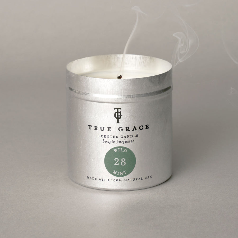 Wild Mint Tin Candle — Walled Garden Collection Collection | True Grace